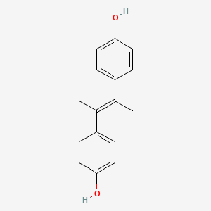 molecular formula C16H16O2 B1227049 Dimethylstilbestrol CAS No. 552-80-7