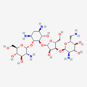 molecular formula C23H45N5O14 B1227060 Neomycin F CAS No. 51795-47-2