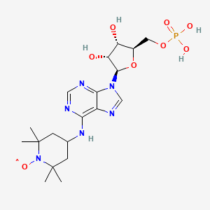 molecular formula C19H30N6O8P B1227063 6-Tempo-amp CAS No. 54187-54-1