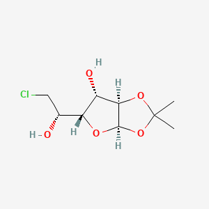 molecular formula C9H15ClO5 B1227065 Icdxg CAS No. 57569-50-3