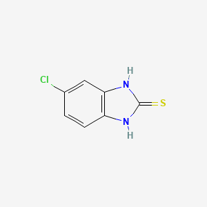 molecular formula C7H5ClN2S B1227107 Tyrosinase-IN-22 CAS No. 25369-78-2