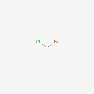 molecular formula CH2BrCl B122714 溴氯甲烷 CAS No. 74-97-5