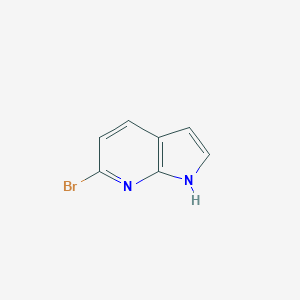 molecular formula C7H5BrN2 B122715 6-bromo-1H-pyrrolo[2,3-b]pyridine CAS No. 143468-13-7