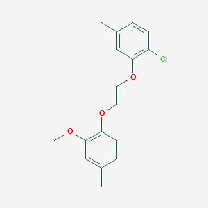 1-Chloro-2-[2-(2-methoxy-4-methylphenoxy)ethoxy]-4-methylbenzene