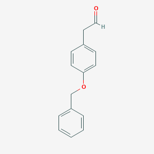 molecular formula C15H14O2 B122719 2-(4-(Benzyloxy)phenyl)acetaldehyde CAS No. 40167-10-0