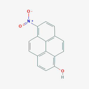 molecular formula C16H9NO3 B122723 1-芘酚，6-硝基- CAS No. 1767-28-8