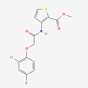 3-[[2-(2-Chloro-4-fluorophenoxy)-1-oxoethyl]amino]-2-thiophenecarboxylic acid methyl ester