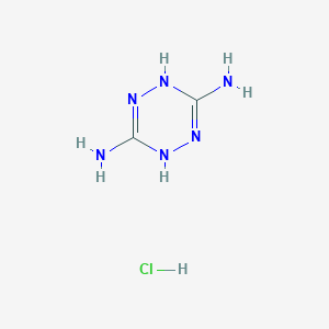 1,4-Dihydro-1,2,4,5-tetrazine-3,6-diamine;hydrochloride
