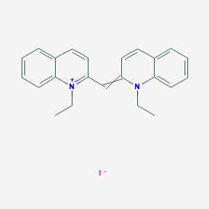 molecular formula C23H23IN2 B122728 1,1'-Diethyl-2,2'-cyanine iodide CAS No. 977-96-8