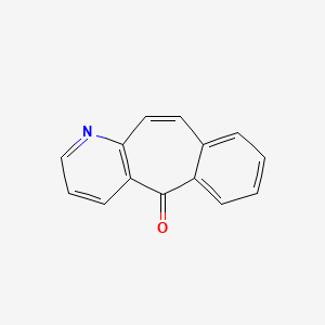 molecular formula C14H9NO B1227295 5H-benzo[4,5]cyclohepta[1,2-b]pyridin-5-one 