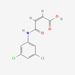 molecular formula C10H7Cl2NO3 B1227302 N-(3,5-Dichlorophenyl)maleamic acid CAS No. 55198-61-3