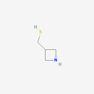 molecular formula C4H9NS B12273027 (Azetidin-3-yl)methanethiol 