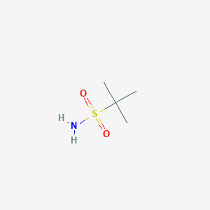 molecular formula C4H11NO2S B1227323 tert-Butylsulfonamide CAS No. 34813-49-5