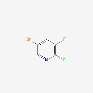 molecular formula C5H2BrClFN B1227324 5-Bromo-2-chloro-3-fluoropyridine CAS No. 831203-13-5
