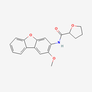 N-(2-methoxy-3-dibenzofuranyl)-2-oxolanecarboxamide