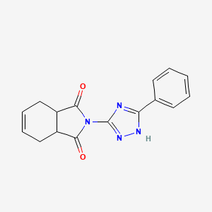 molecular formula C16H14N4O2 B1227342 ML038 