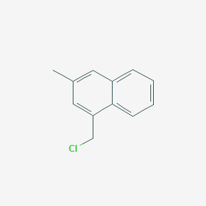 molecular formula C12H11Cl B12273585 1-(Chloromethyl)-3-methylnaphthalene 