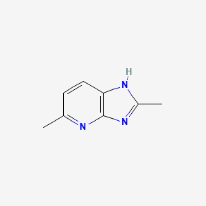 molecular formula C8H9N3 B12273894 2,5-dimethyl-3H-imidazo[4,5-b]pyridine 
