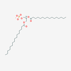 molecular formula C35H67O8P-2 B1227432 Dihexadecanoyl phosphatidate(2-) 