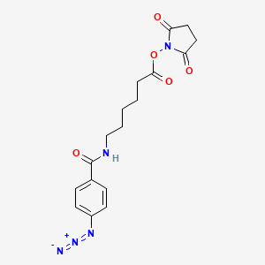 Succinimido-6-N-(4-azidobenzoyl)aminohexanoate