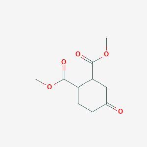 molecular formula C10H14O5 B12274656 Racemic dimethyl 4-oxocyclohexane-1,2-dicarboxylate 