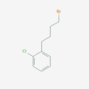 molecular formula C10H12BrCl B12274705 1-(4-Bromobutyl)-2-chlorobenzene 