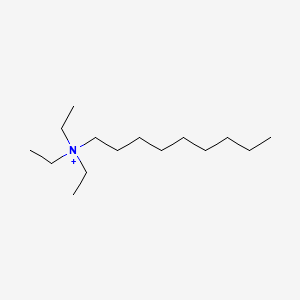 molecular formula C15H34N+ B1227500 Nonyltriethylammonium CAS No. 34732-72-4