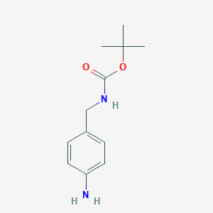 molecular formula C12H18N2O2 B122751 4-(N-Boc-氨基甲基)苯胺 CAS No. 94838-55-8