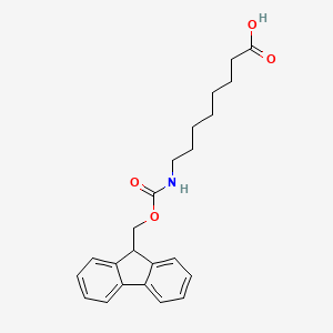 molecular formula C23H27NO4 B1227510 N-Fmoc-8-aminooctanoic acid CAS No. 3627-51-8