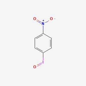 molecular formula C6H4INO3 B1227525 Benzene, 1-iodosyl-4-nitro- CAS No. 69003-40-3