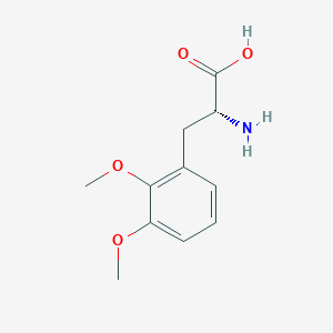 molecular formula C11H15NO4 B12275514 2,3-Dimethoxy-D-phenylalanine 