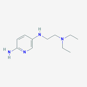 molecular formula C11H20N4 B12275595 N5-(2-Diethylamino-ethyl)-pyridine-2,5-diamine 