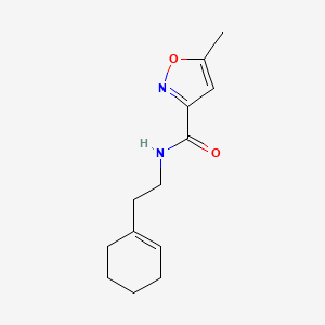 N-[2-(1-cyclohexenyl)ethyl]-5-methyl-3-isoxazolecarboxamide