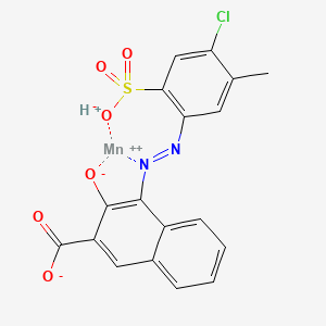 molecular formula C18H12ClMnN2O6S- B12275811 Bon red-maganese CAS No. 12238-31-2