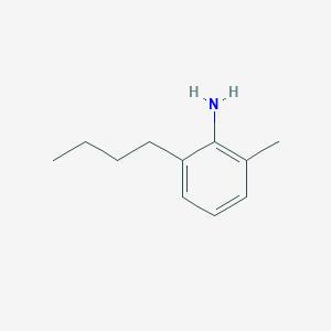 molecular formula C11H17N B122760 2-Butyl-6-methylaniline CAS No. 153405-18-6