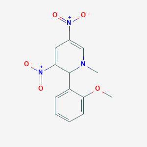 2-(2-methoxyphenyl)-1-methyl-3,5-dinitro-2H-pyridine
