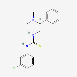 1-(3-Chlorophenyl)-3-[2-(dimethylamino)-2-phenylethyl]thiourea
