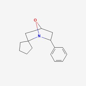 6-Phenylspiro[7-oxa-1-azabicyclo[2.2.1]heptane-2,1'-cyclopentane]