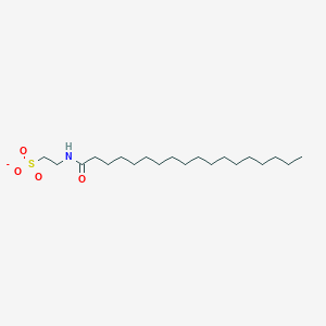 molecular formula C20H40NO4S- B1227661 N-stearoyltaurine(1-) 