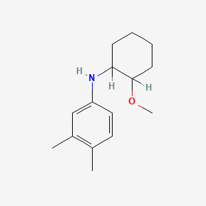N-(2-methoxycyclohexyl)-3,4-dimethylaniline