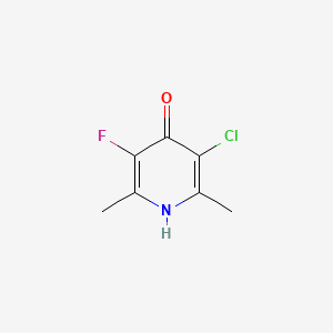 3-Fluoro-5-chloro-2,6-dimethyl-4-pyridinol