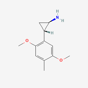 trans-2-(2,5-Dimethoxy-4-methylphenyl)cyclopropylamine