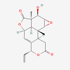 molecular formula C18H20O6 B1227748 Podolactone E CAS No. 37070-59-0