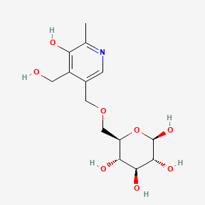 molecular formula C14H21NO8 B1227766 Pyridoxine-alpha-glucoside CAS No. 26545-80-2