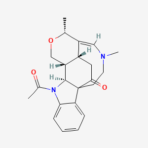 molecular formula C22H26N2O3 B1227779 Strychnobrasiline CAS No. 34227-00-4