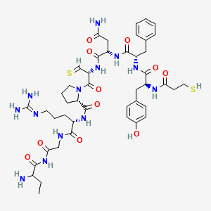 molecular formula C45H63N13O11S2 B1227780 Dabuavp CAS No. 25953-03-1