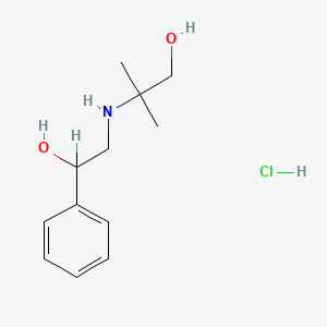 molecular formula C12H20ClNO2 B1227790 Fepradinol hydrochloride CAS No. 67704-50-1