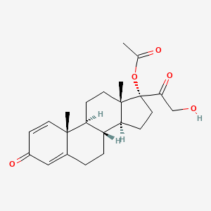 17-Acetyloxy-21-hydroxypregna-1,4-diene-3,20-dione