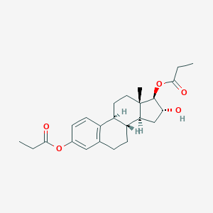 molecular formula C24H32O5 B012278 Estriol 3,17-dipropionate CAS No. 104202-88-2