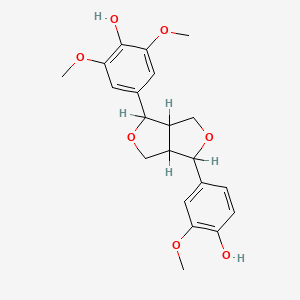molecular formula C21H24O7 B1227826 MEDIORESINOL 